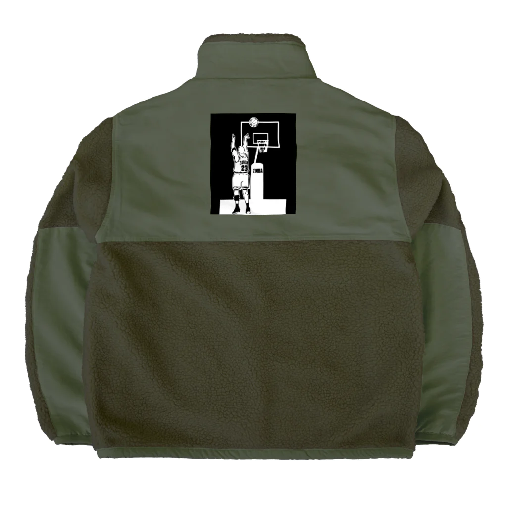 山形屋米店のラストショット"The Last Shot" Boa Fleece Jacket