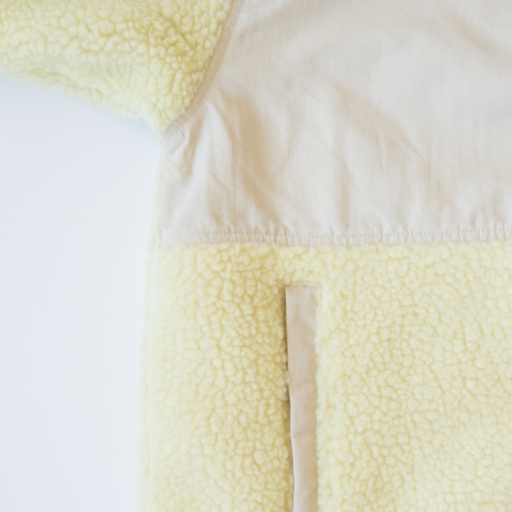 くいなの母のしまるはこがめ Boa Fleece Jacket