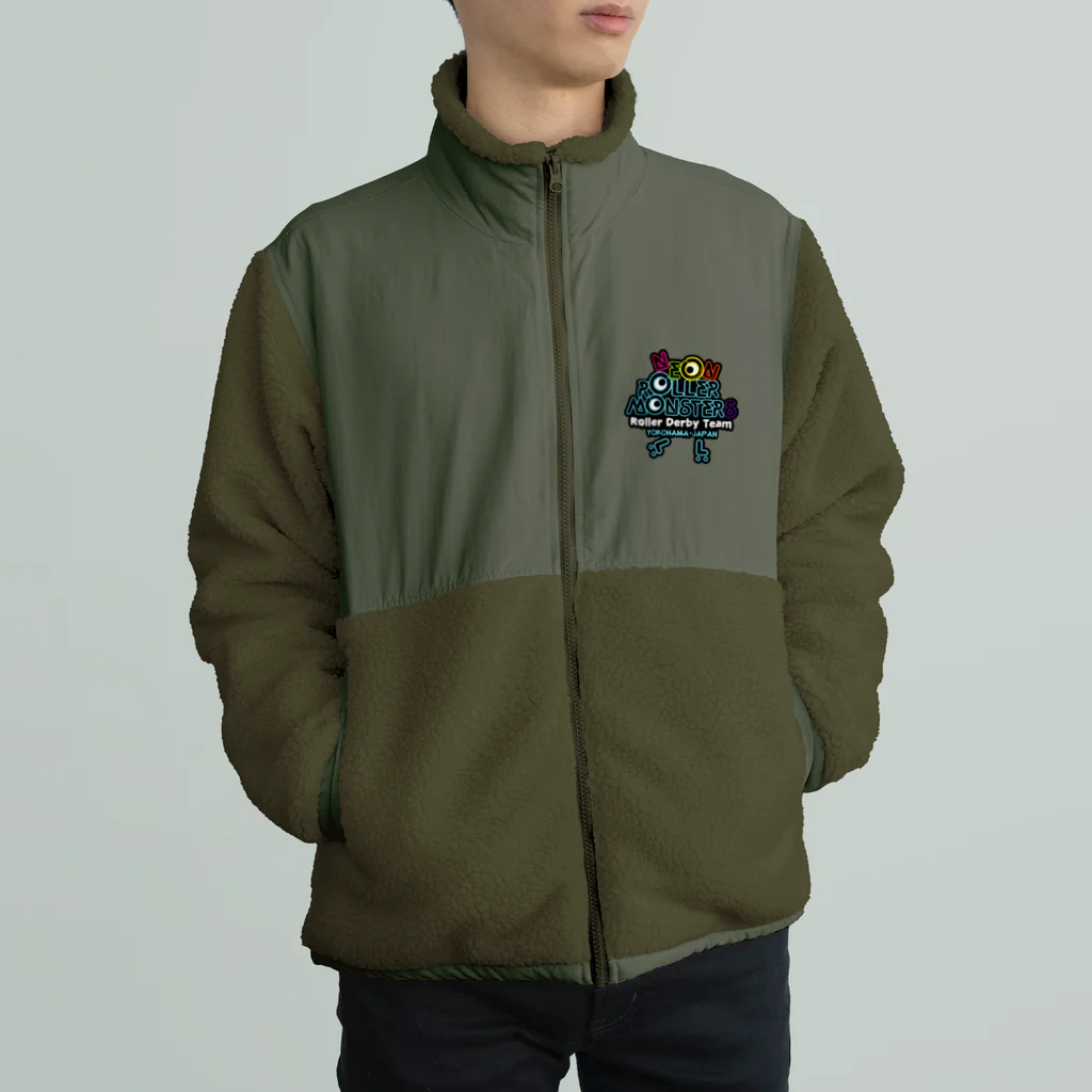 ネオンローラーモンスターズ Official StoreのネオンズLOGO Boa Fleece Jacket