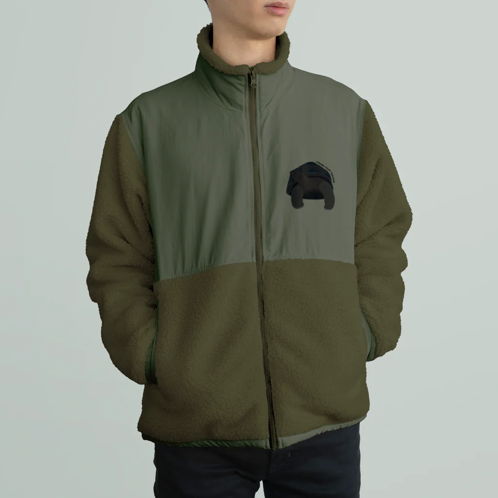 カメの歩みのアルダブラゾウガメ Boa Fleece Jacket