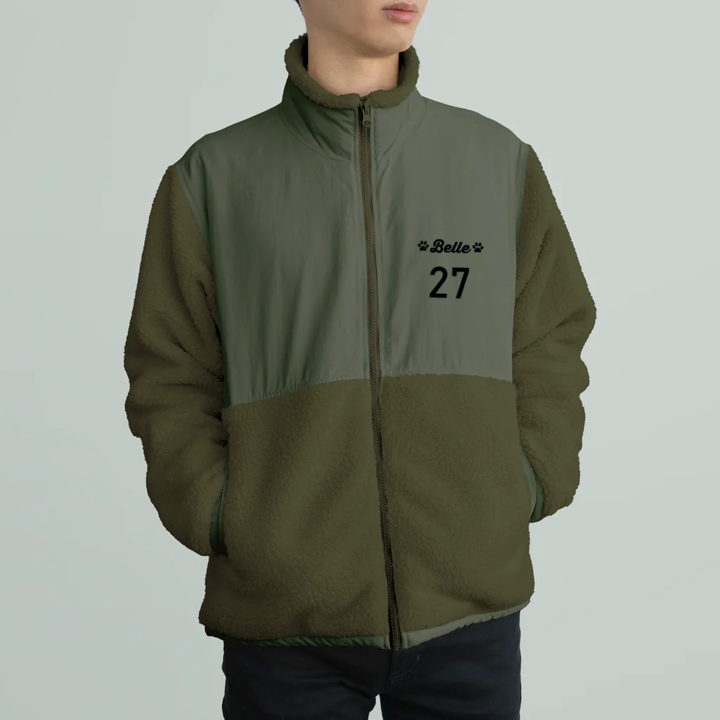 SATYの元気なわんこチーム　27番 Boa Fleece Jacket