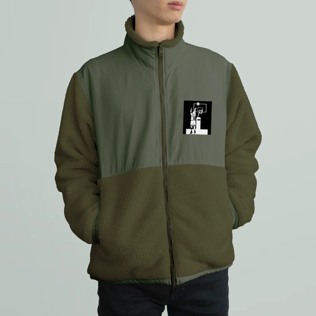 山形屋米店のラストショット"The Last Shot" Boa Fleece Jacket