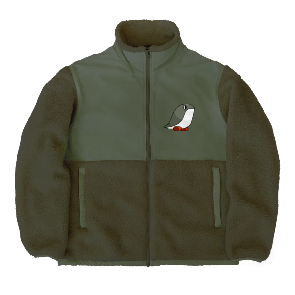 ZION LANDのつむよる　カラフル Boa Fleece Jacket