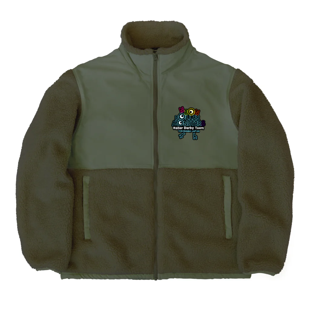 ネオンローラーモンスターズ Official StoreのネオンズLOGO Boa Fleece Jacket
