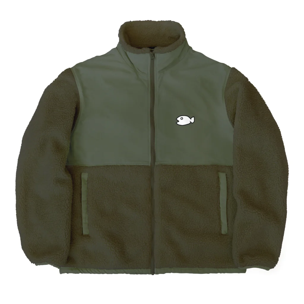 おさかな仮面デリシャス支店のIdentity of fish Boa Fleece Jacket