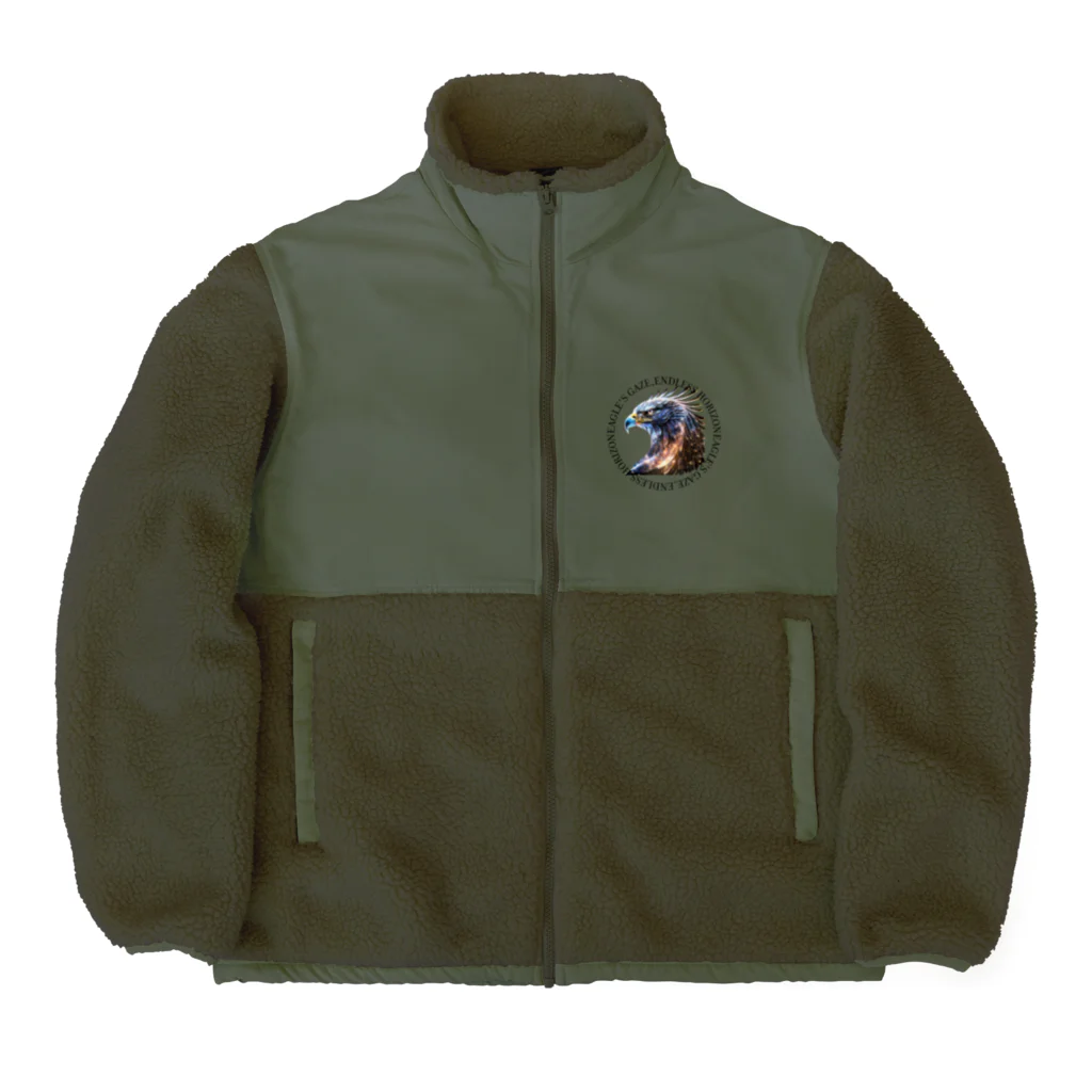 RONBOのEagle's Gaze, Endless Horizon Boa Fleece Jacket