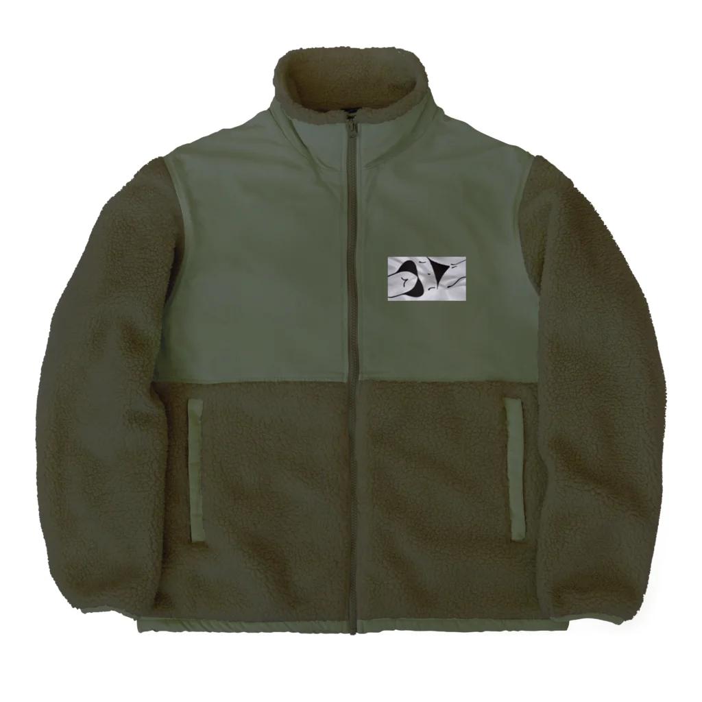 くみこの部屋のおねえさん Boa Fleece Jacket