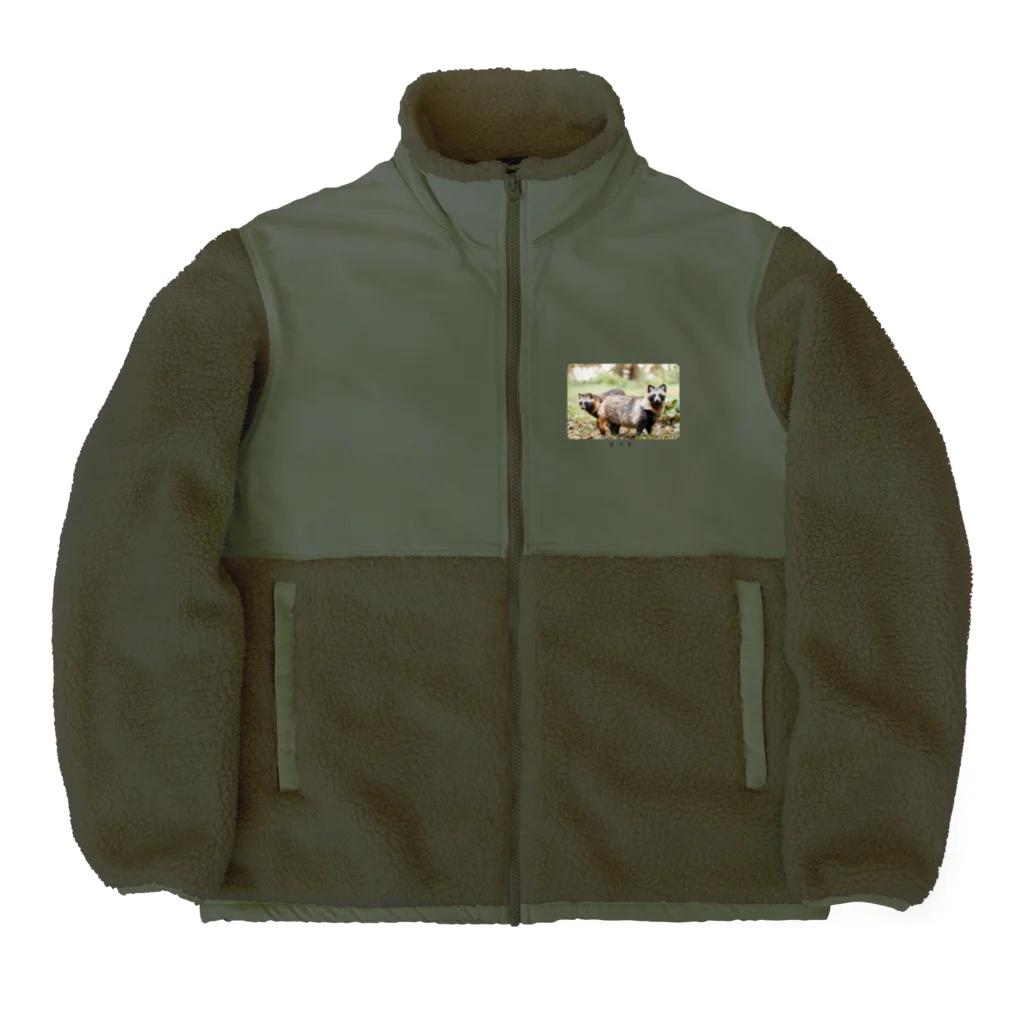 paweyetailのぽんぽこ兄弟 Boa Fleece Jacket