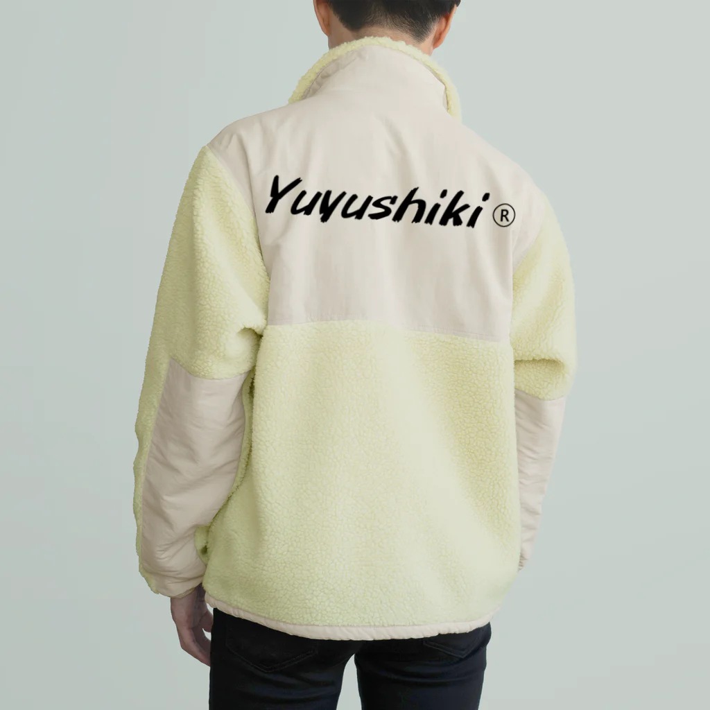 由々式会社らふらいんのフォックスちゃん【1期生：yuyushiki_origin】 Boa Fleece Jacket