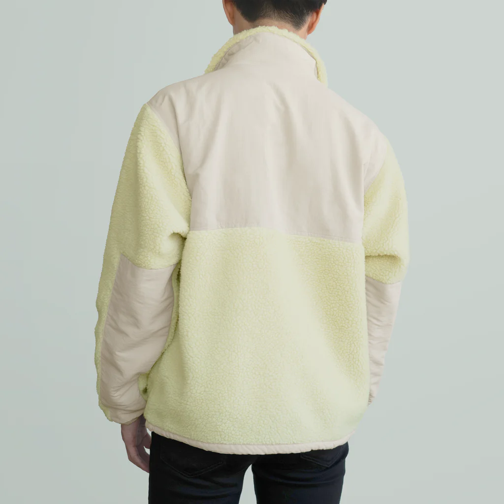 あゆのしおやきのレモンスライス Boa Fleece Jacket