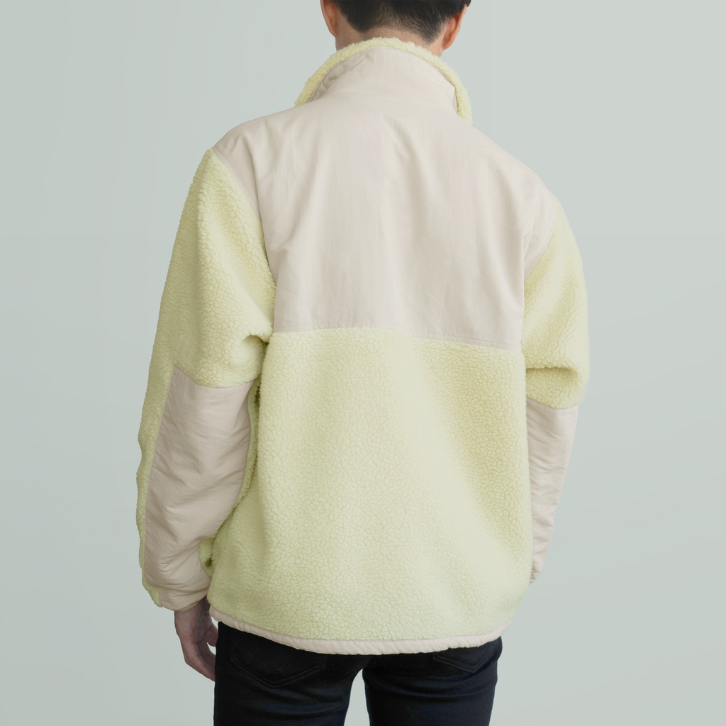 greetenのめいいっぱい 野球 Boa Fleece Jacket