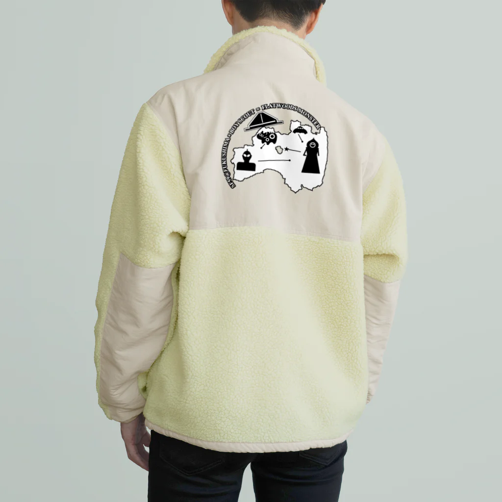 Nagashi-KizoeのＦ- ＣＯＮ福島 × ボーイスカウト Boa Fleece Jacket