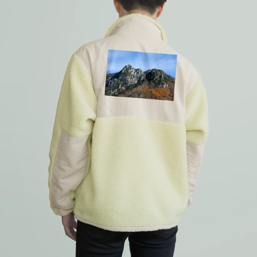 nokkccaの瑞牆山 - Mt.Mizugaki - Boa Fleece Jacket