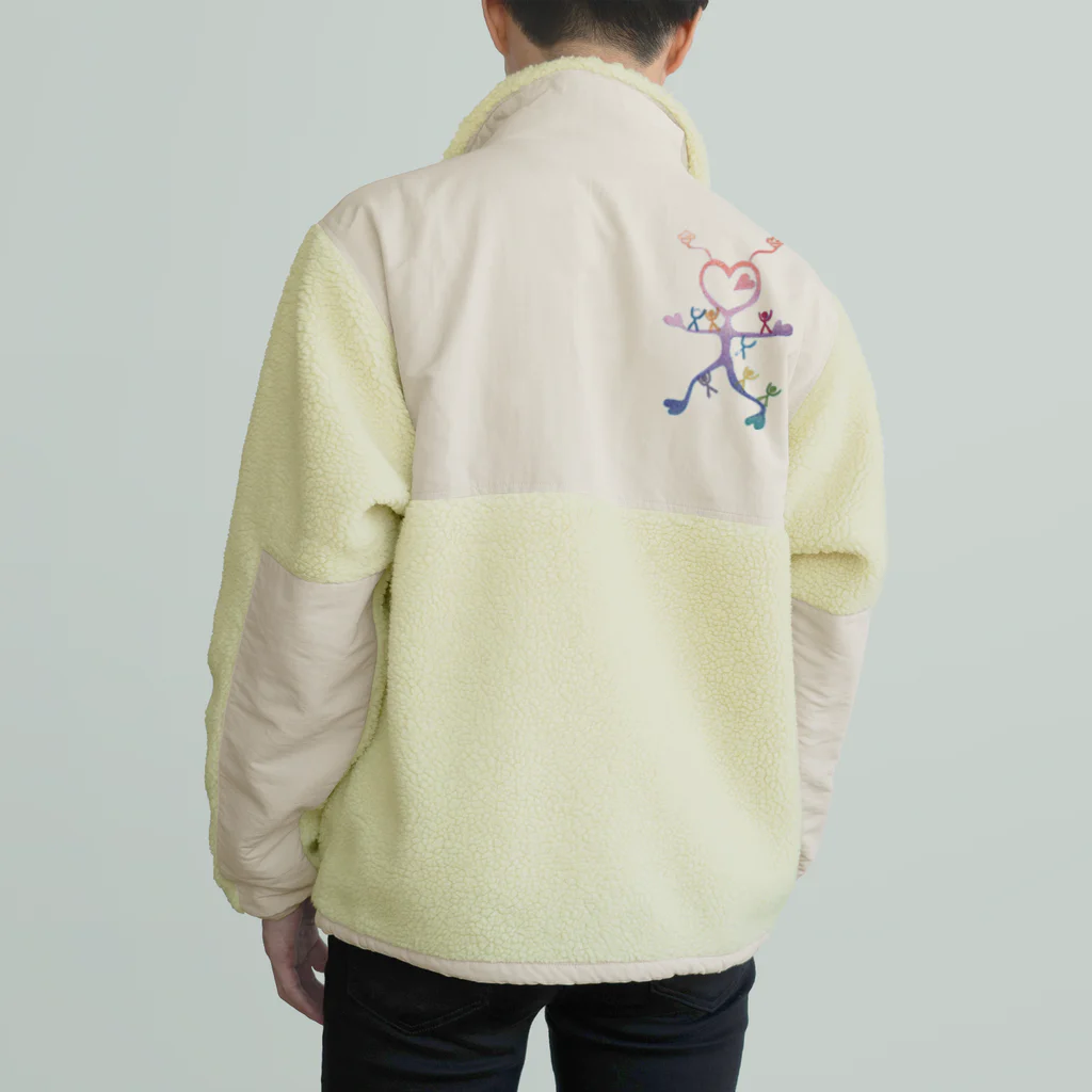 JADEのうちゅうじん　われわれわ〜 Boa Fleece Jacket