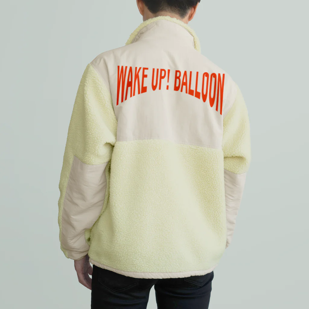 WakeUp!BalloonのRedBalloon ボアフリースジャケット