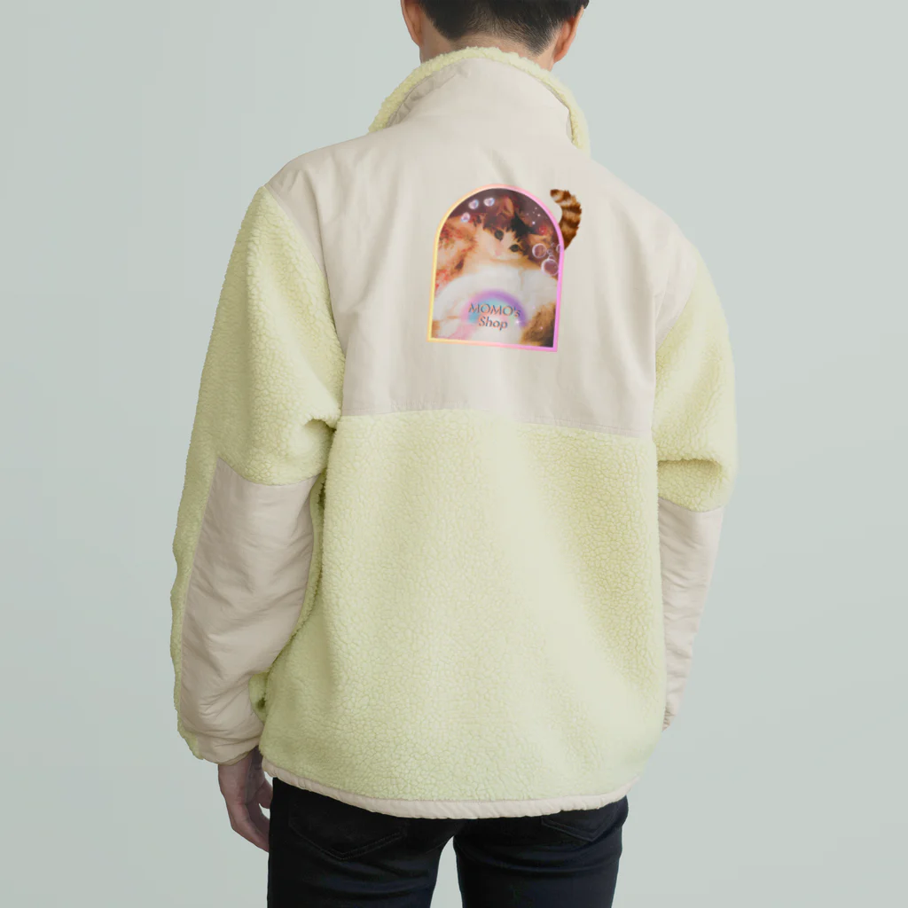 𝙈𝙊𝙈𝙊'𝙨 𝙎𝙝𝙤𝙥の#しっぽ_02 Boa Fleece Jacket
