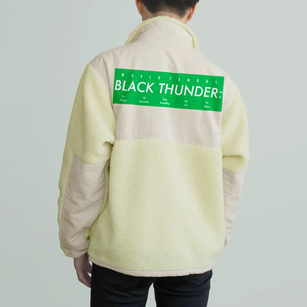 65narrowのBLACK THUNDER ボアフリースジャケット