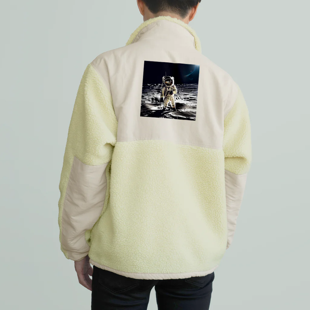 宇宙開発デザイン科の夢も希望も何も無い土地 Boa Fleece Jacket