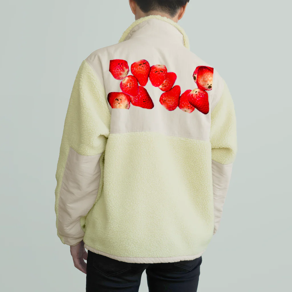 おにぎり堂のあまい！ Boa Fleece Jacket