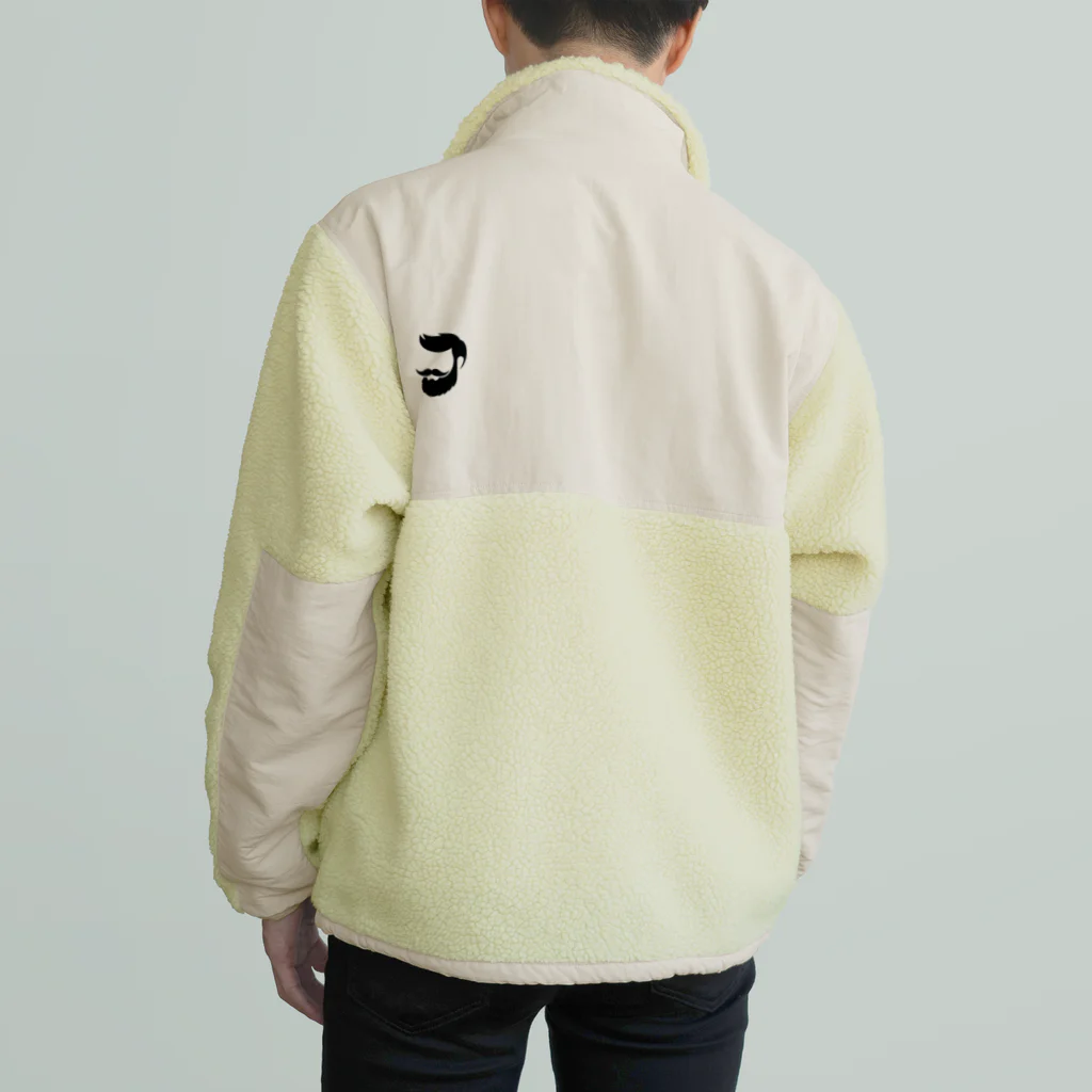 まいけんの怪しいアメコミヒーロー maiken Boa Fleece Jacket