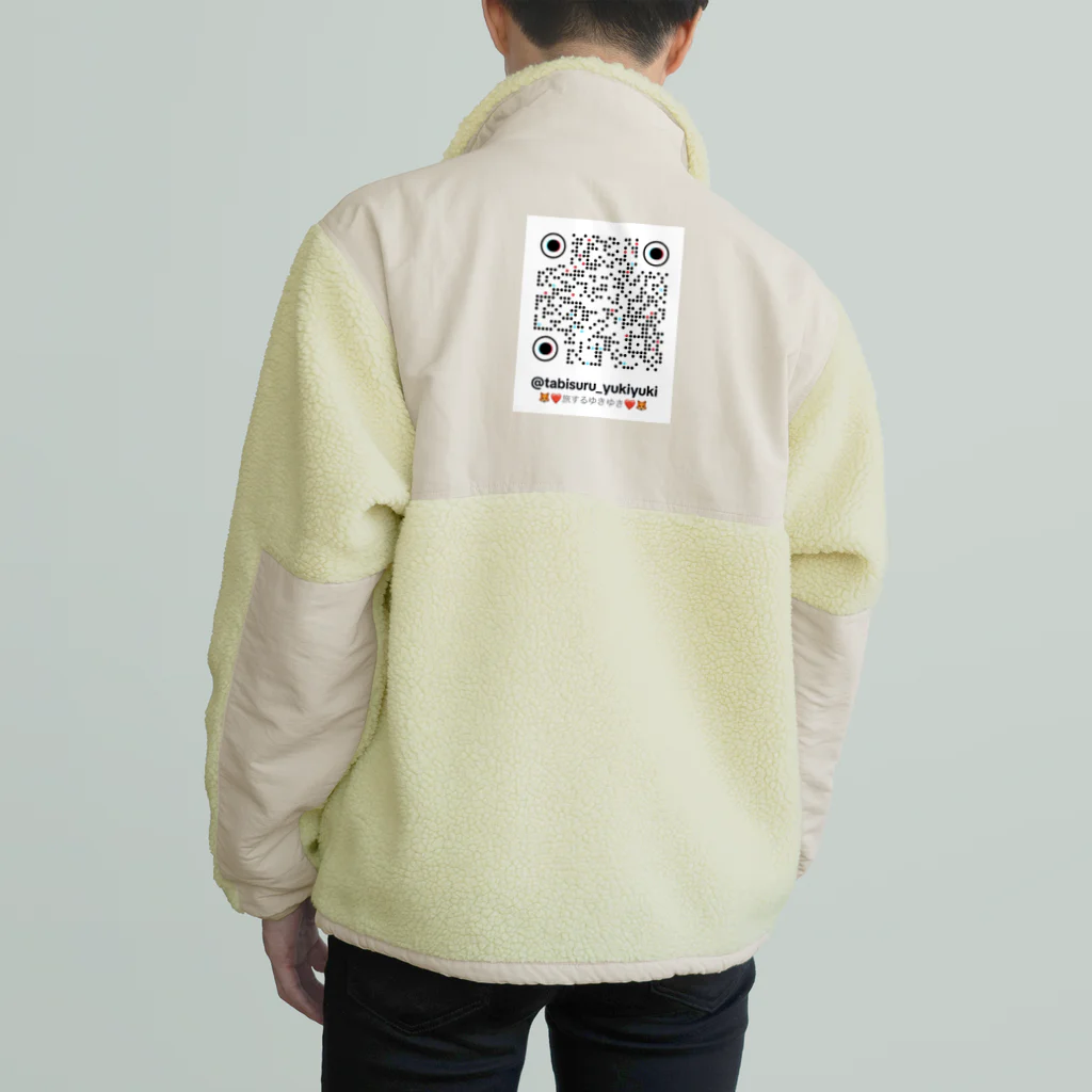 midori_kawaのYuki&JK セーラー服コラボ 夢をつかみ取れ❗️ Boa Fleece Jacket