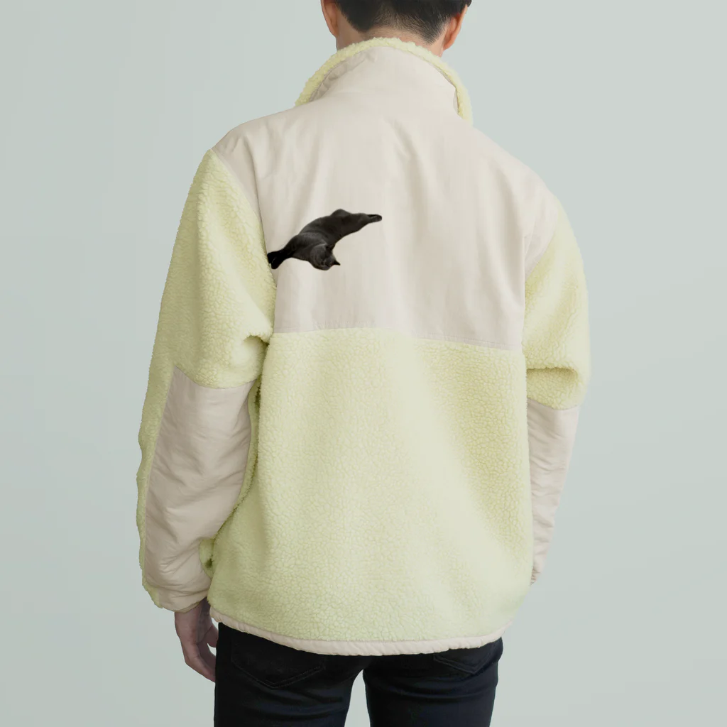 うちの猫ちゃんたちの大きくなったうるな Boa Fleece Jacket