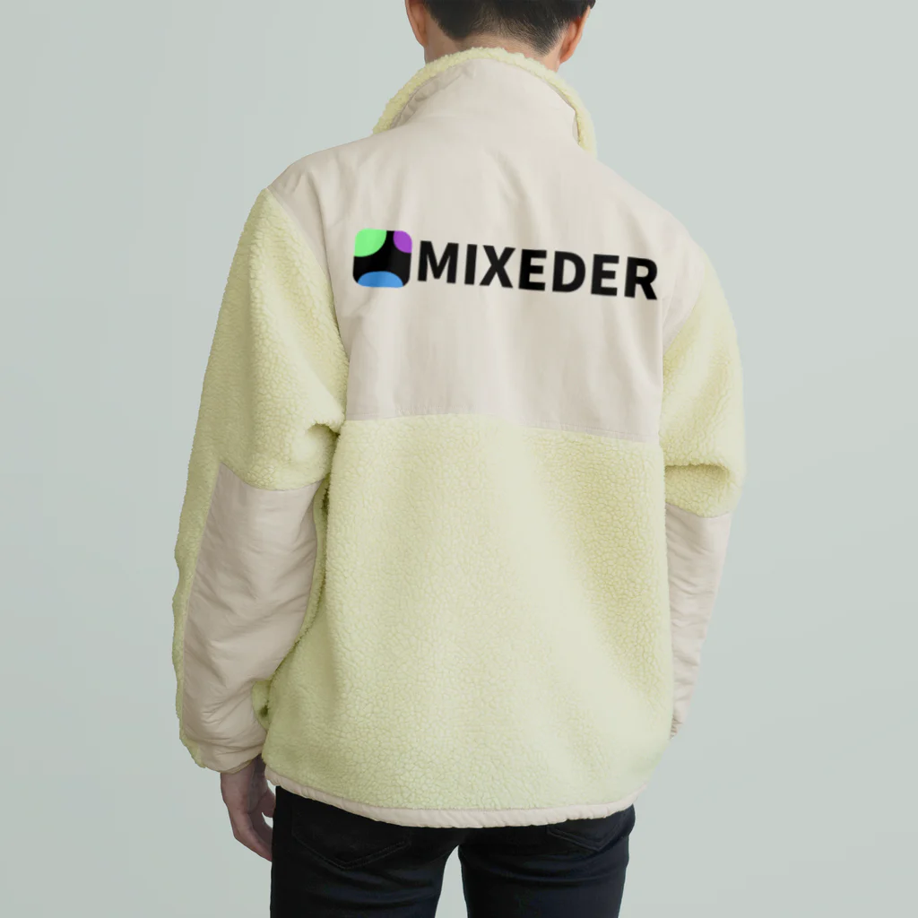 MIXEDERのMIXEDER ロゴ Boa Fleece Jacket