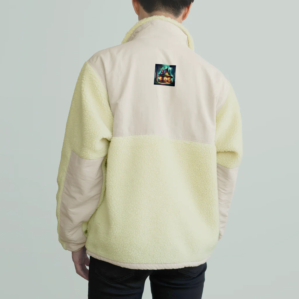 魔法堂　キズカビセアの僕だけのシリーズ＊男の子＊（お絵描きパパ） Boa Fleece Jacket