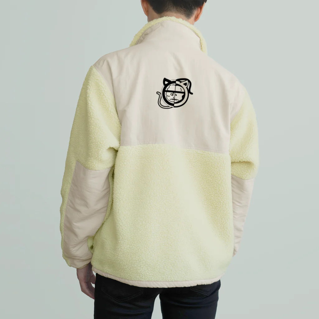 極秘の極秘猿猫会 Boa Fleece Jacket