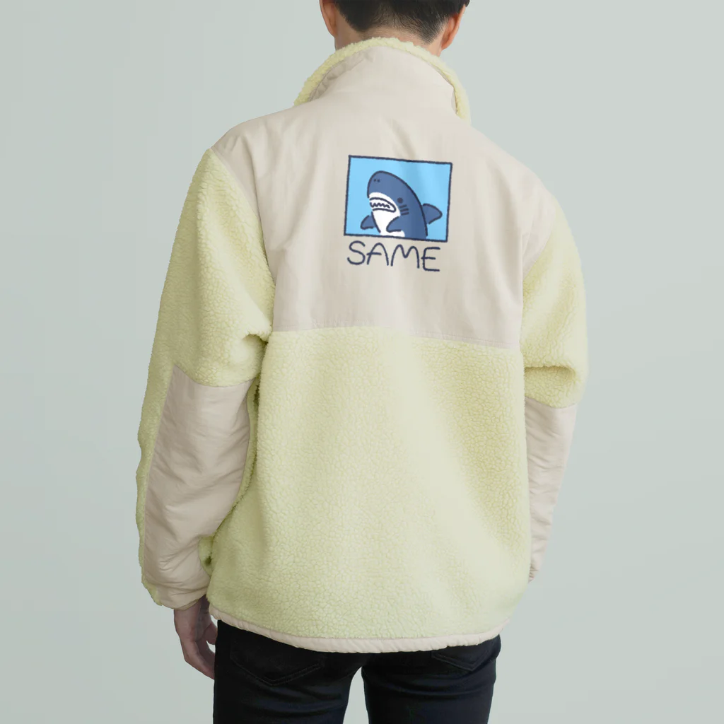 サメ わりとおもいのSAME Boa Fleece Jacket