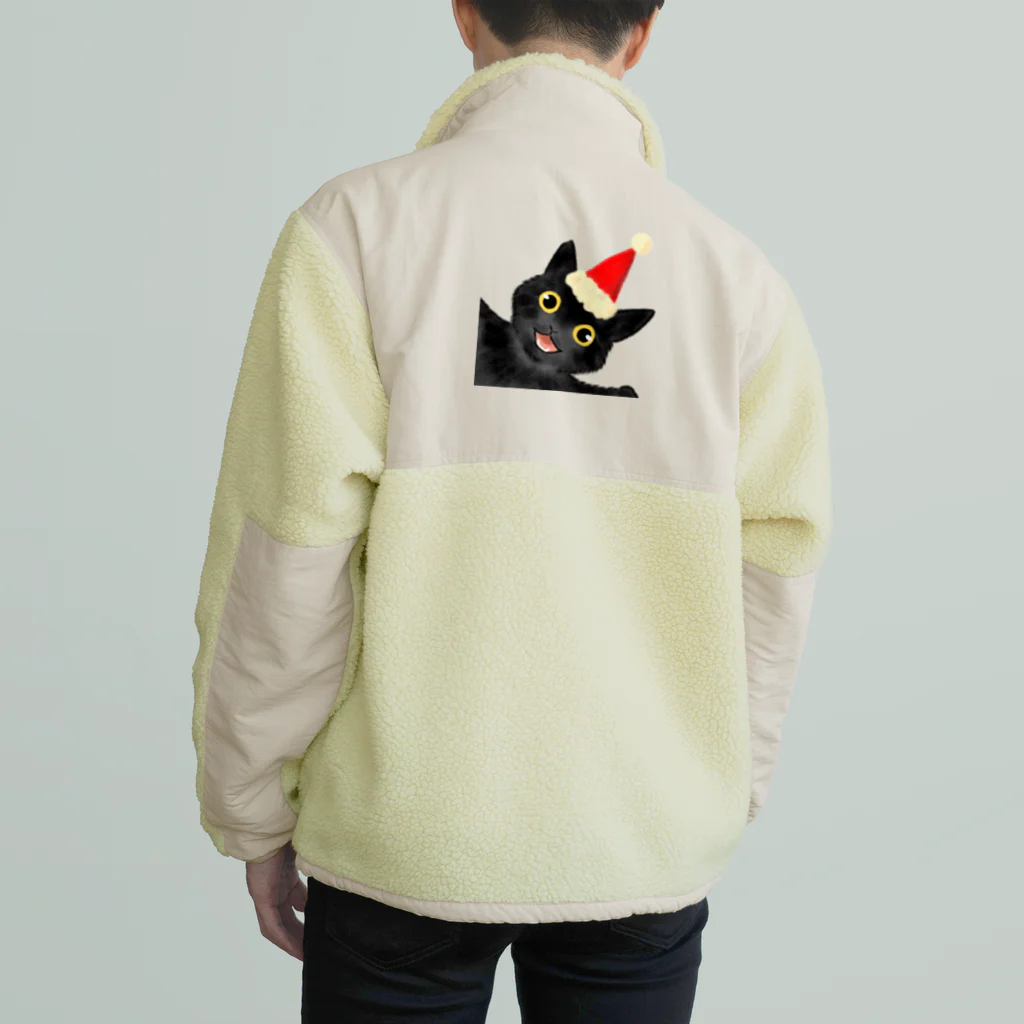 SHOP ベアたんの黒猫のやまとくん Boa Fleece Jacket