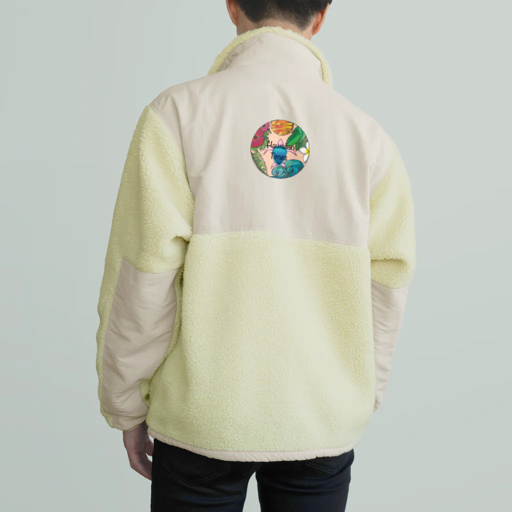 One Day Surf. by Takahiro.KのHawaiian Times Boa Fleece Jacket