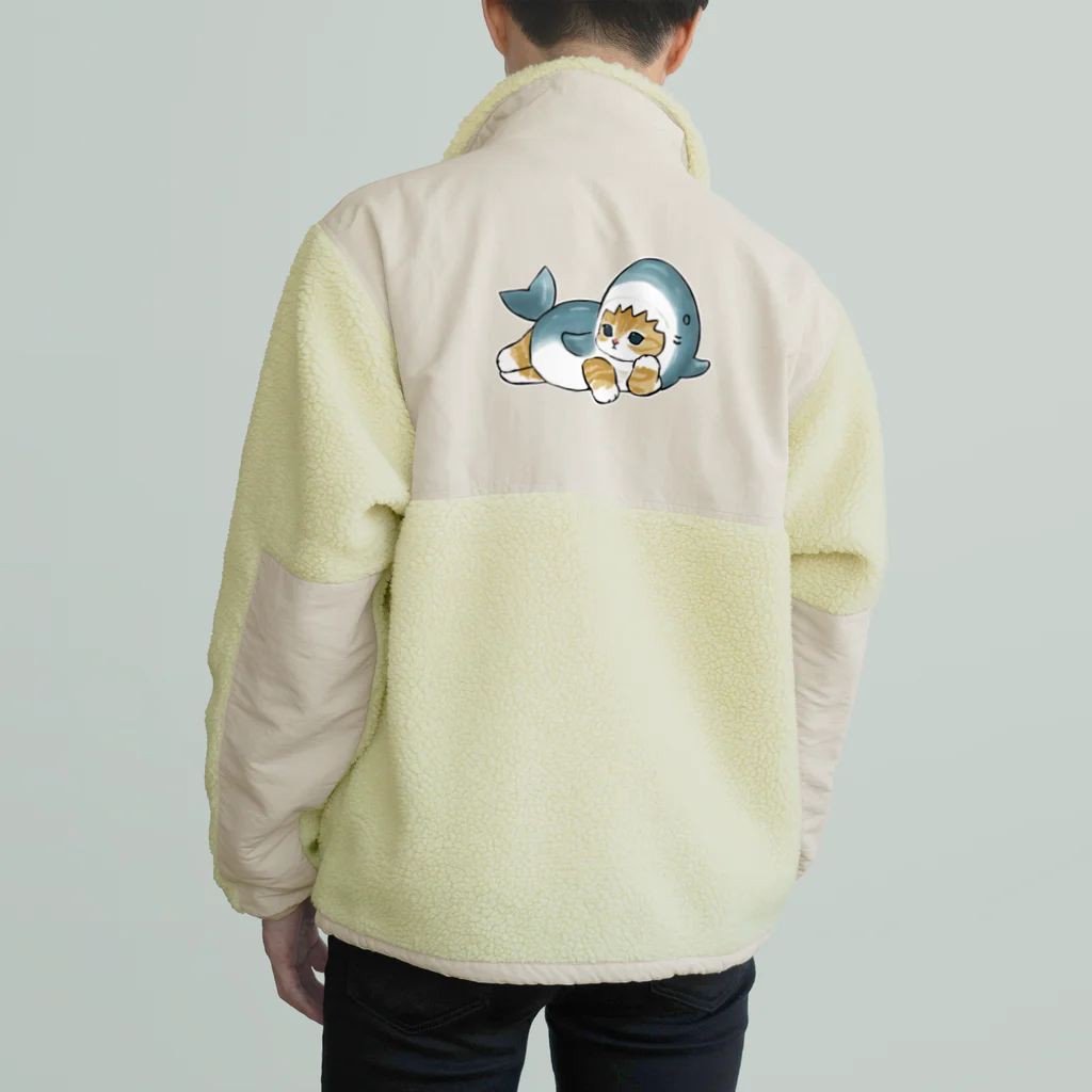 mofusandのサメにゃん Boa Fleece Jacket