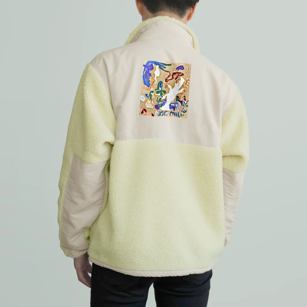 ゆっきゃーな👼のふーん、おなすじゃん🍆 Boa Fleece Jacket