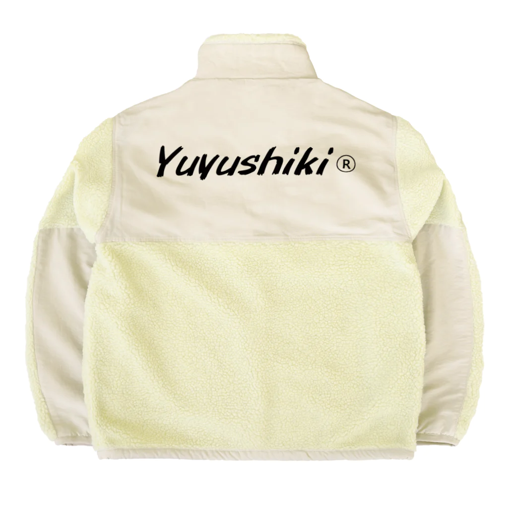 由々式会社らふらいんのフォックスちゃん【1期生：yuyushiki_origin】 ボアフリースジャケット