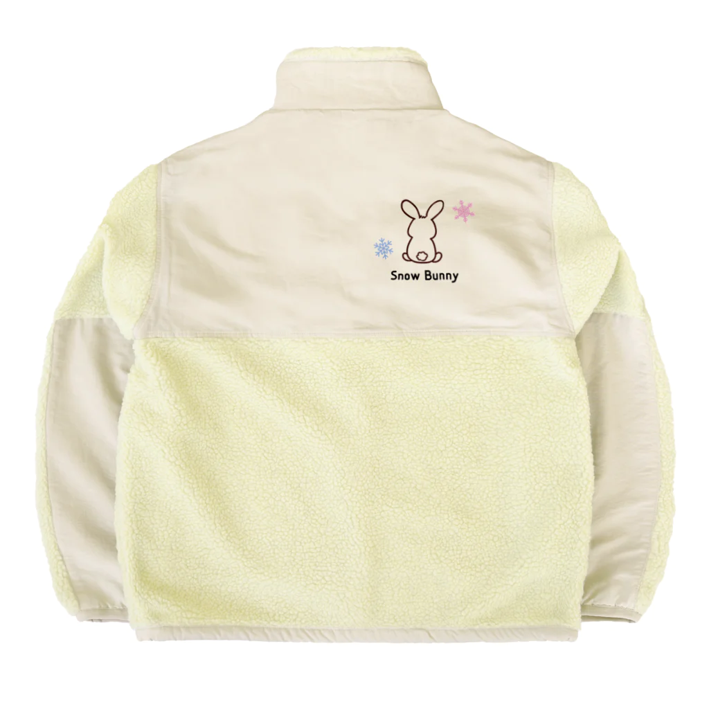 ヒュミリの店のSnow Bunnyシリーズ Boa Fleece Jacket