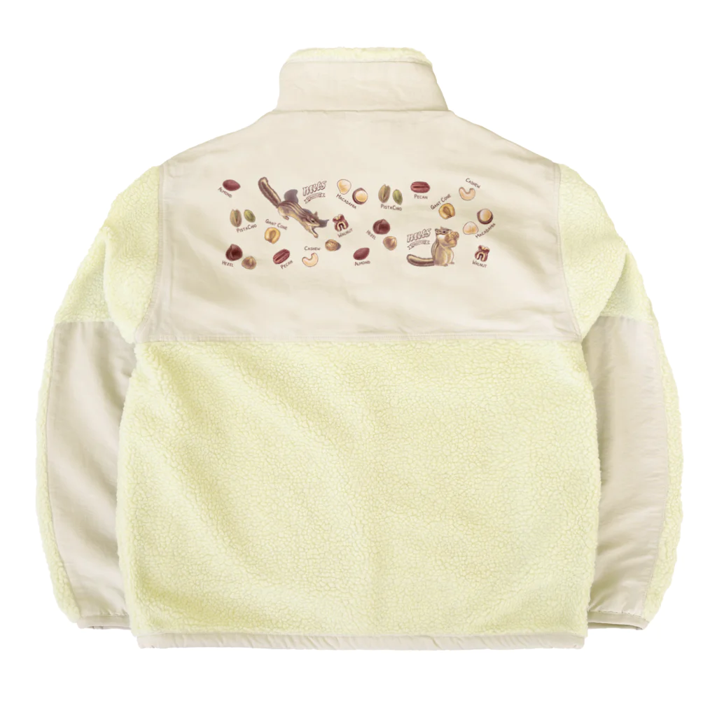 huroshikiのNUTS collection ナッツコレクション(雑貨用) Boa Fleece Jacket