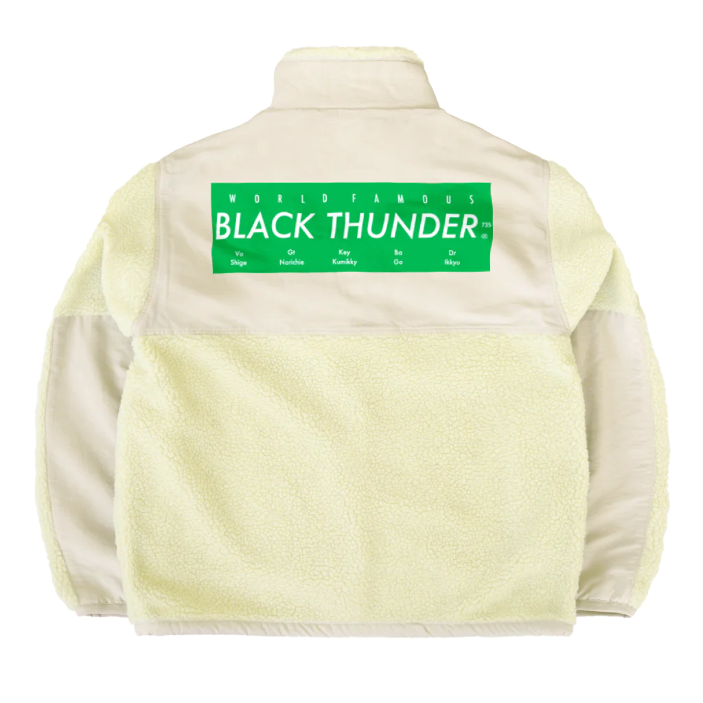 65narrowのBLACK THUNDER ボアフリースジャケット