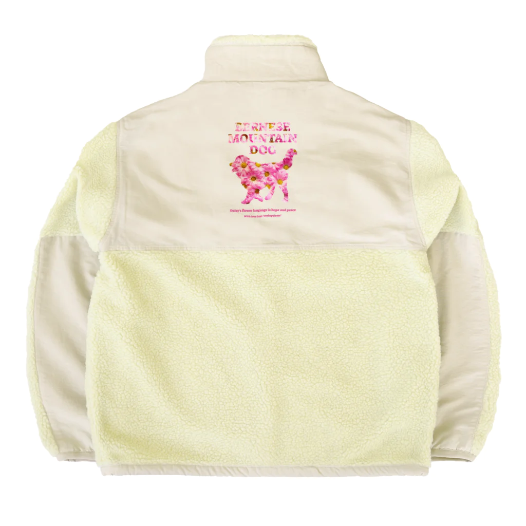 onehappinessのバーニーズマウンテンドッグ デイジー 2023　【One:Happiness】 Boa Fleece Jacket