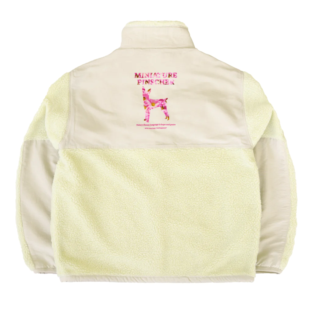 onehappinessのミニチュアピンシャー デイジー 2023　【One:Happiness】 Boa Fleece Jacket