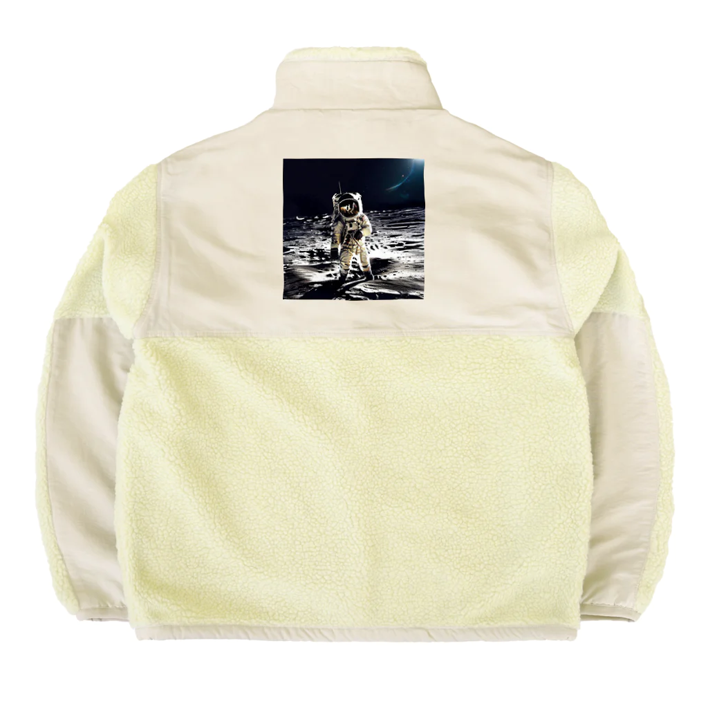 宇宙開発デザイン科の夢も希望も何も無い土地 Boa Fleece Jacket
