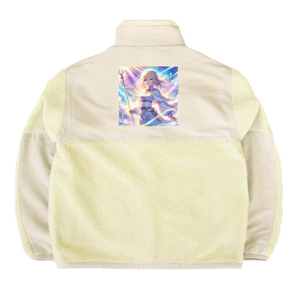 Sesilionの天空の女勇者 Boa Fleece Jacket