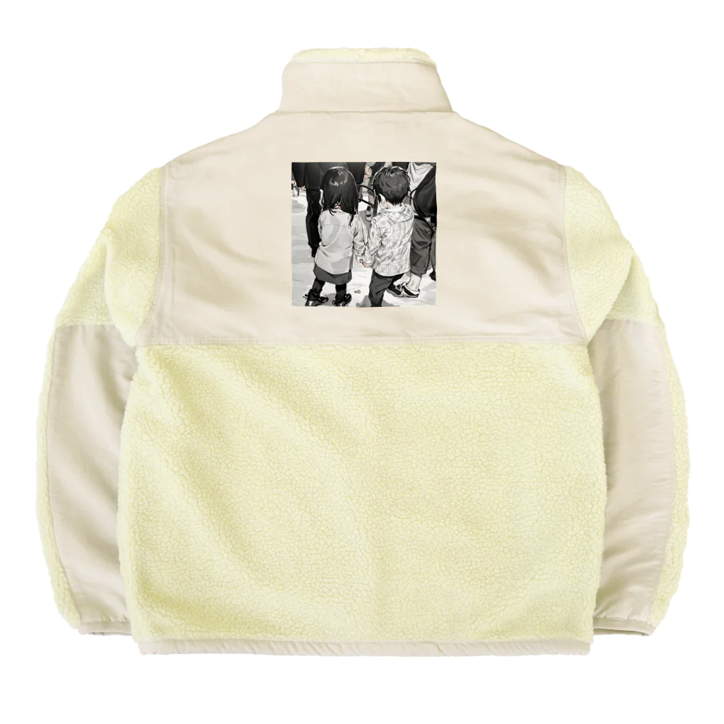 MATORAMIの男の子 Boa Fleece Jacket