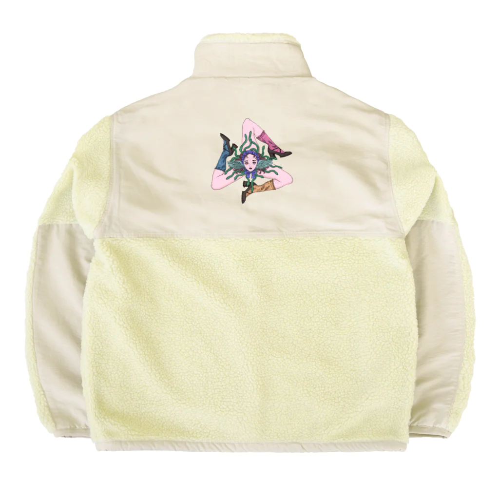 りえむのトリナクリア Boa Fleece Jacket