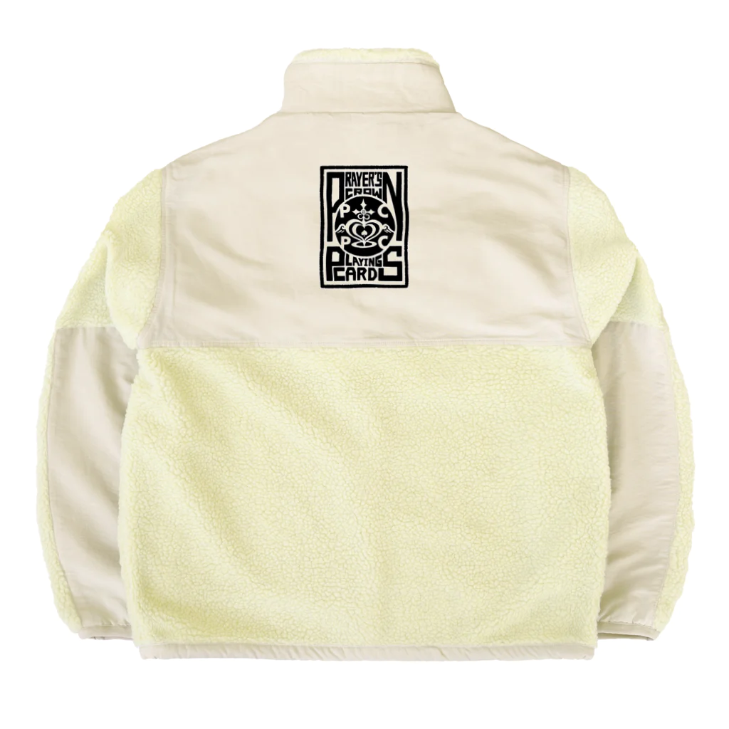 PRAYER'S CROWNのダイヤエル~DIAMONDel~ PRAYER'S CROWN PLAYING CARDS Boa Fleece Jacket