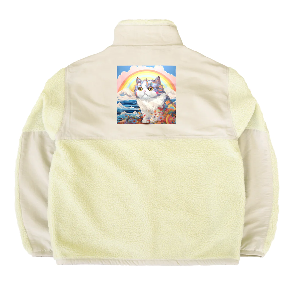 kameriyaのNekomami-Collection-2 ボアフリースジャケット