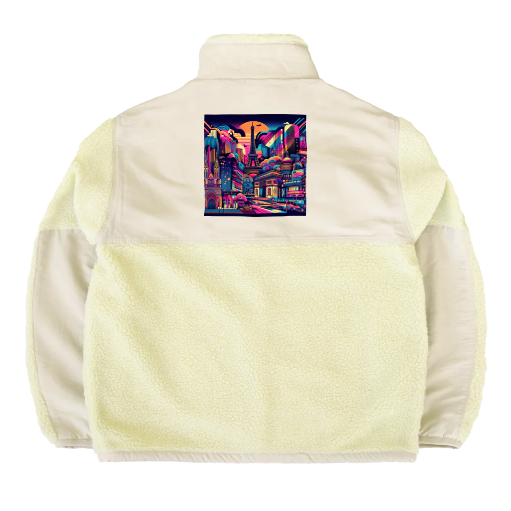 JUPITERのパリの街並み❷ Boa Fleece Jacket