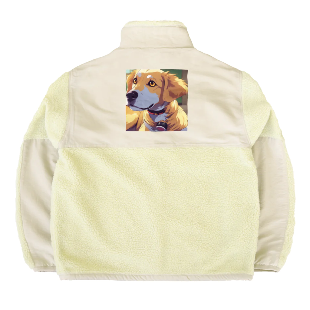 sakaki-tomoeの家の番犬 Boa Fleece Jacket