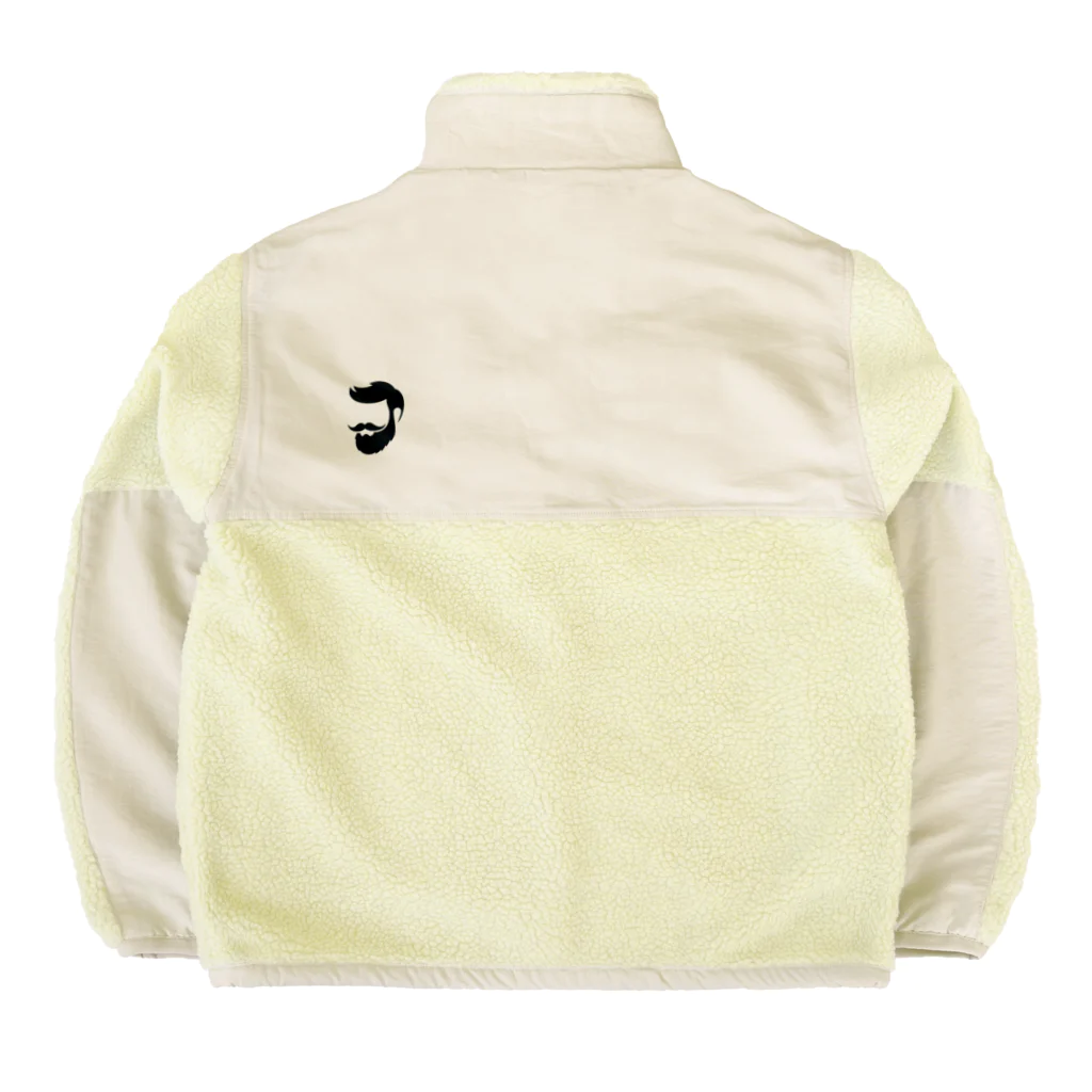 まいけんの怪しいアメコミヒーロー maiken Boa Fleece Jacket