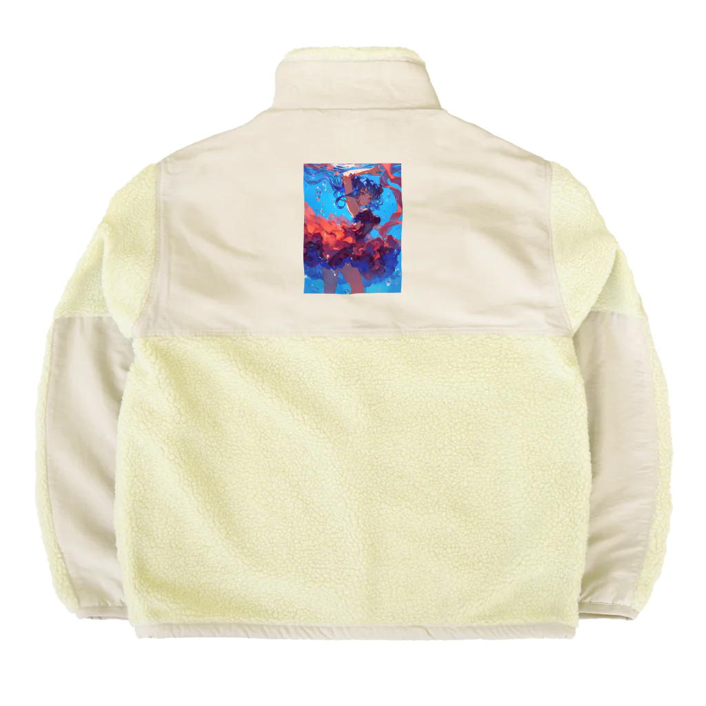 AQUAMETAVERSEの海の中の美ボディ　ラフルール　1859 Boa Fleece Jacket